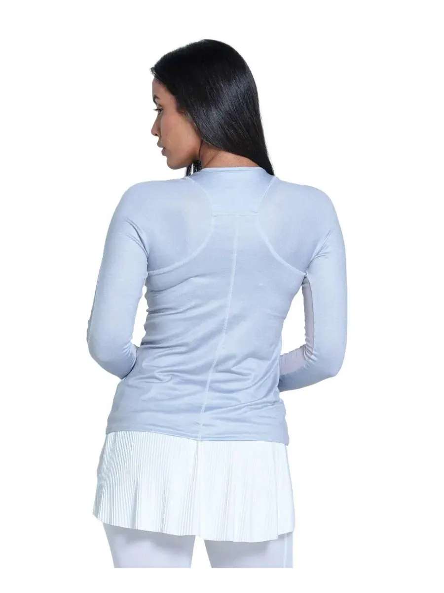 Женский лонгслив с длинным рукавом Breeze Long Sleeve Lucky In Love — изображение 2 из 3, серый