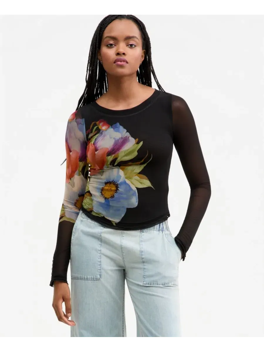 Лонгслив с принтом Lilly Printed Long-Sleeve Top Free People