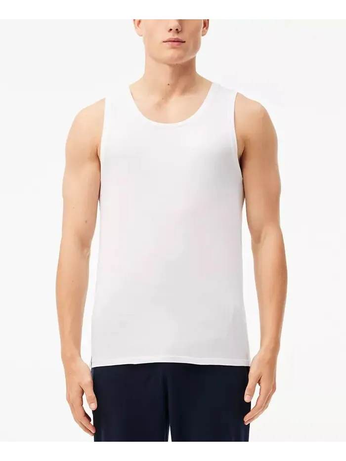 Майки Lacoste Комплект, облегающие — изображение 2 из 5, белый