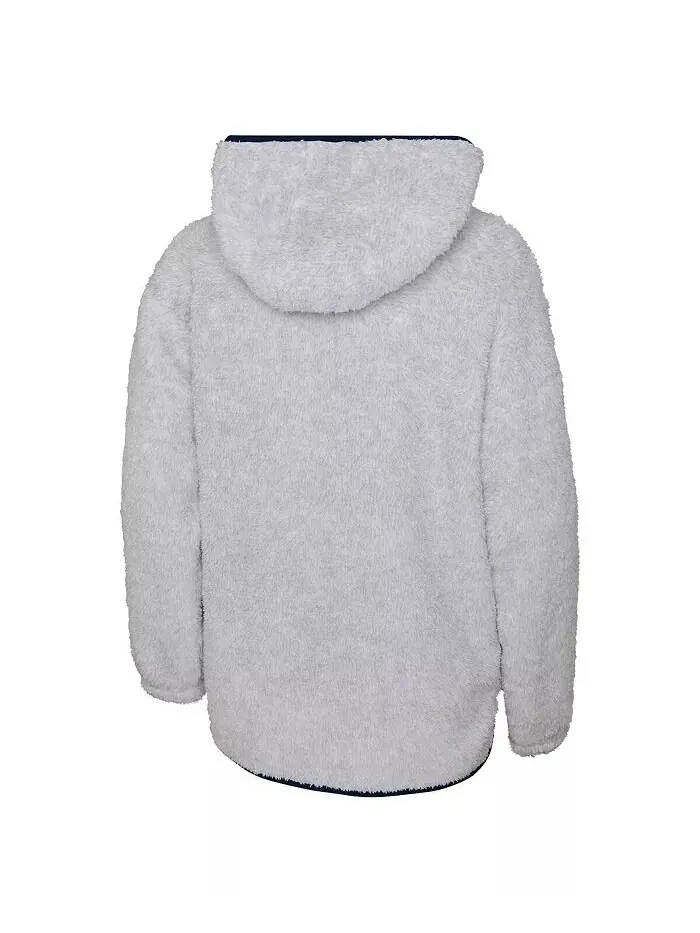 Толстовка с капюшоном из флиса Big Girls Heather Grey Seattle Kraken Ultimate Teddy Outerstuff — изображение 2 из 2