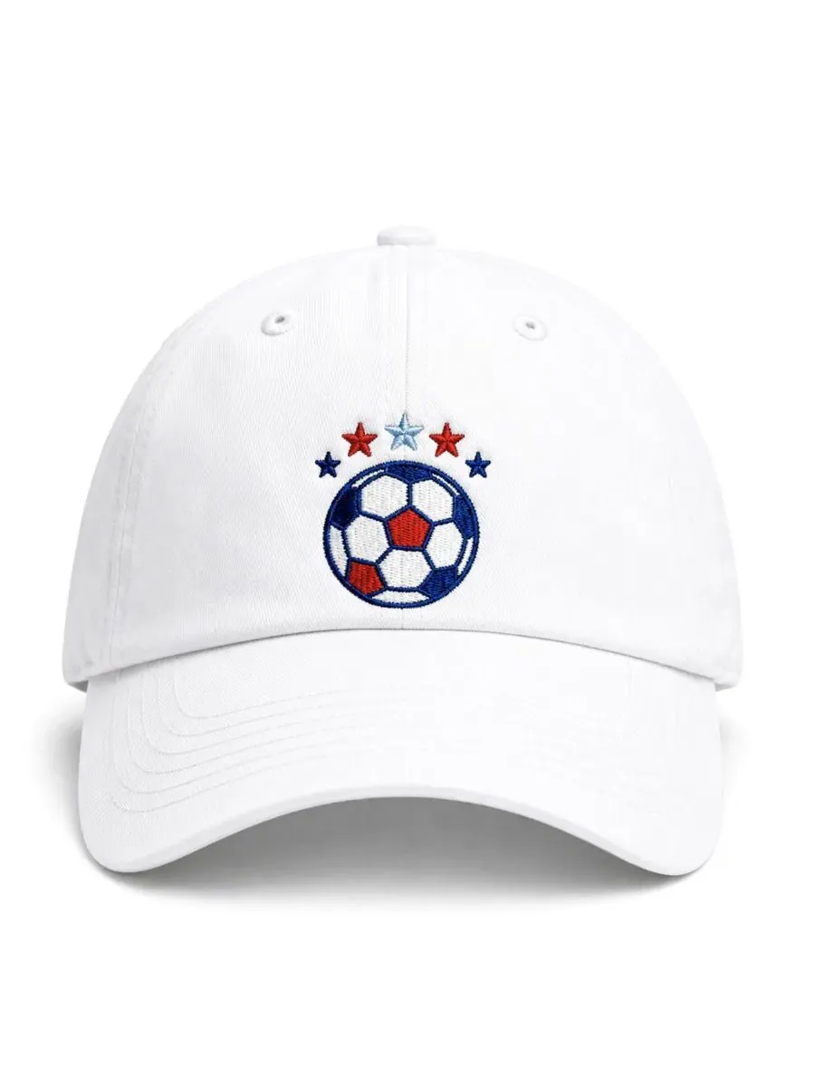 Бейсболка с вышивкой USA Soccer Bits & Bows