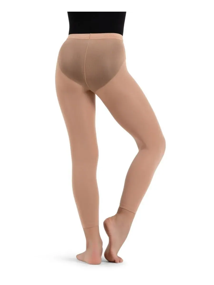 Girls Ultra Hold Footless Tight Capezio, светлый-suntan — изображение 3 из 3, бежевый