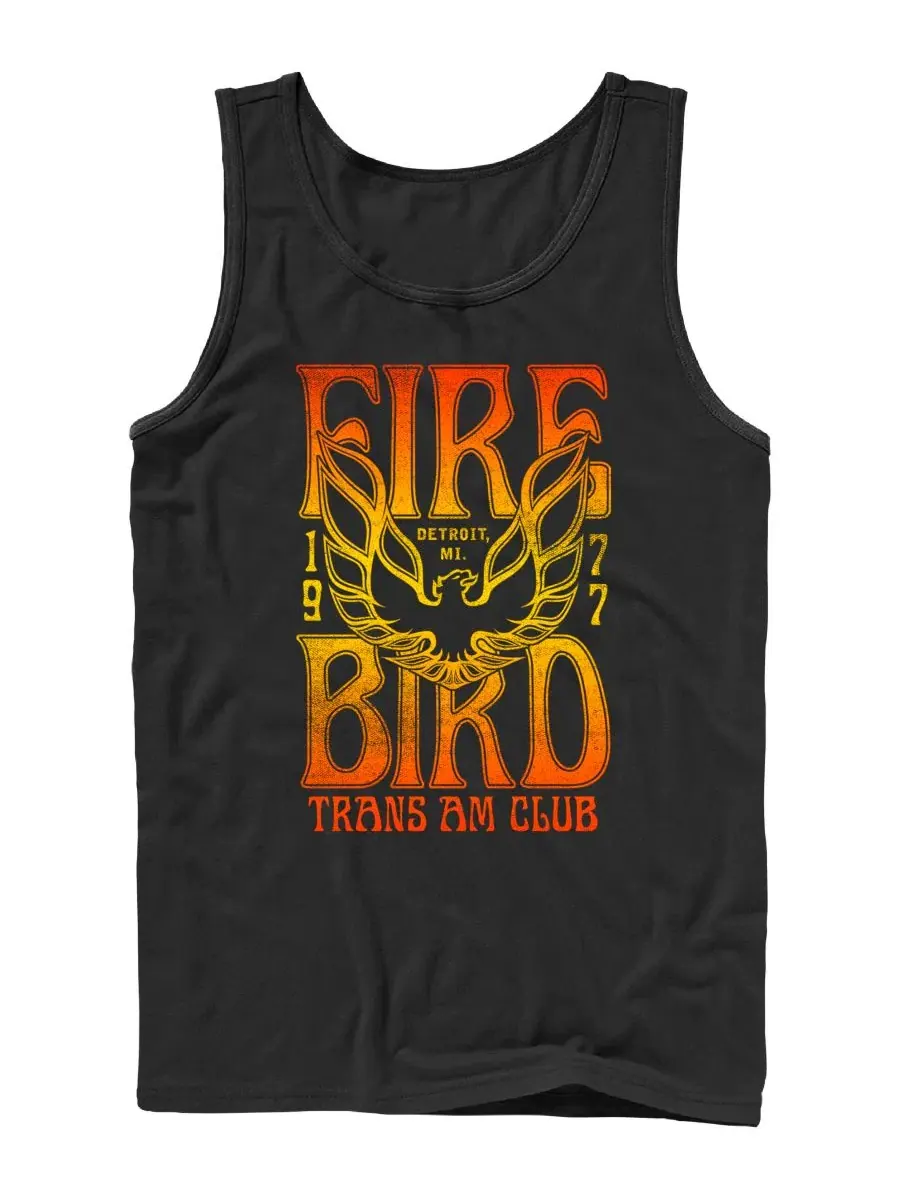 Мужская майка-безрукавка с принтом Firebird Trans Am Club Detroit MI 1977 Vintage Graphic Fifth Sun — изображение 1 из 3