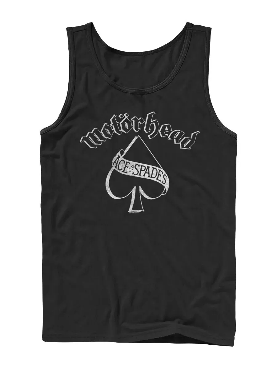 Мужская майка-безрукавка Motorhead Ace of Spades Logo Fifth Sun — изображение 1 из 3, черный