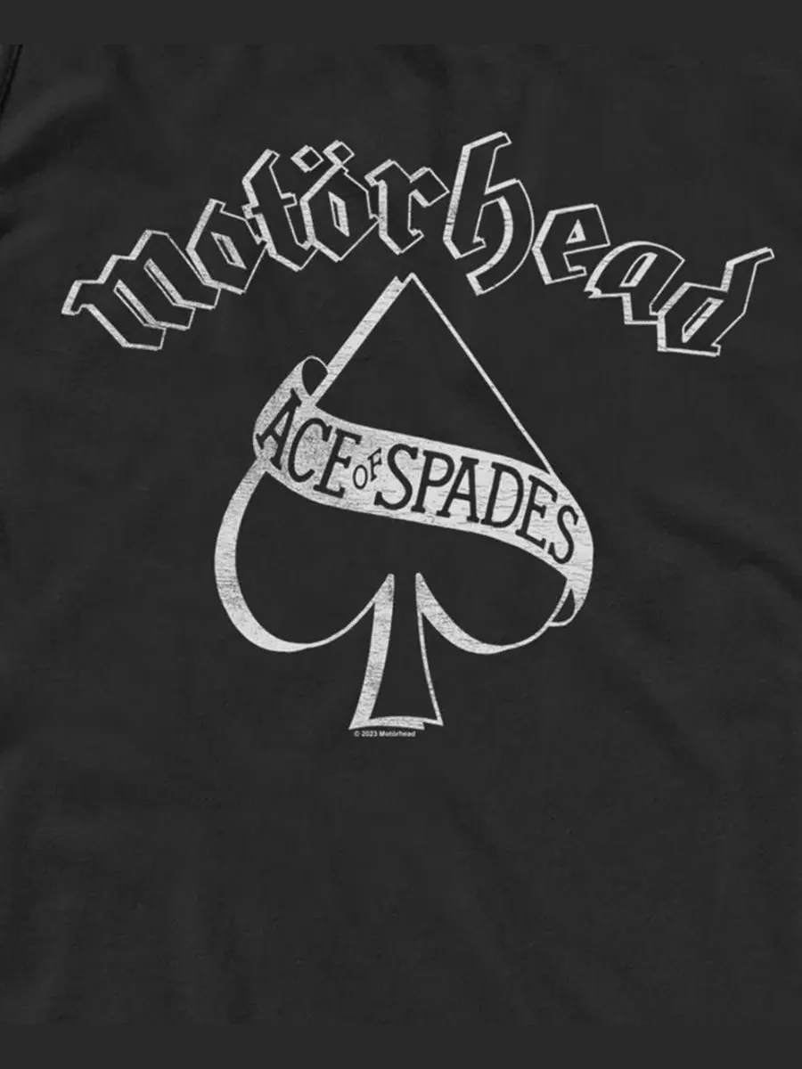 Мужская майка-безрукавка Motorhead Ace of Spades Logo Fifth Sun — изображение 3 из 3, черный