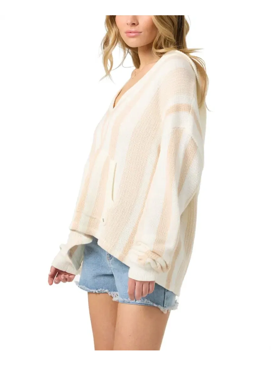 Свитер с капюшоном Catamaran Relaxed Hooded Sweater O'Neill, Tapioca — изображение 4 из 5