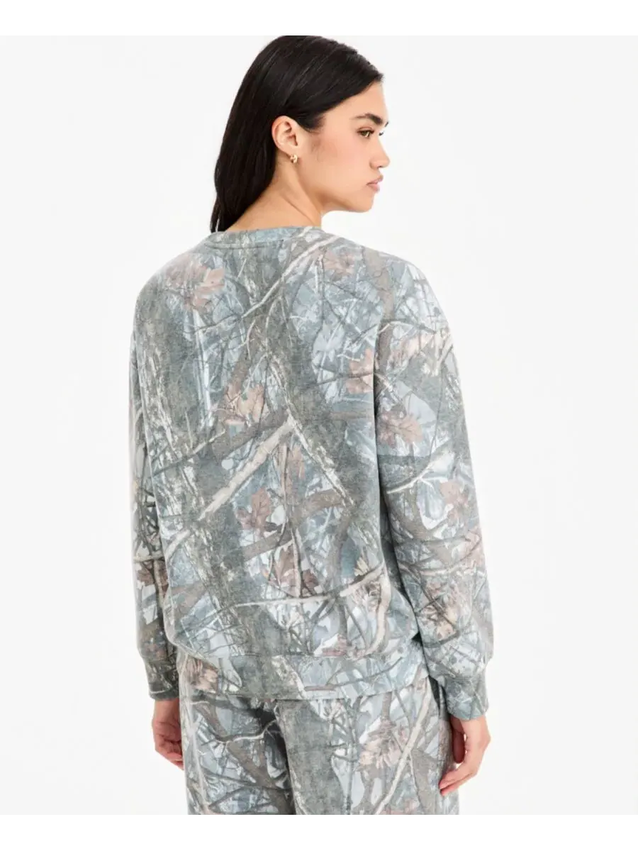 Свитшот с принтом California Madden Girl, Camo Print — изображение 4 из 4