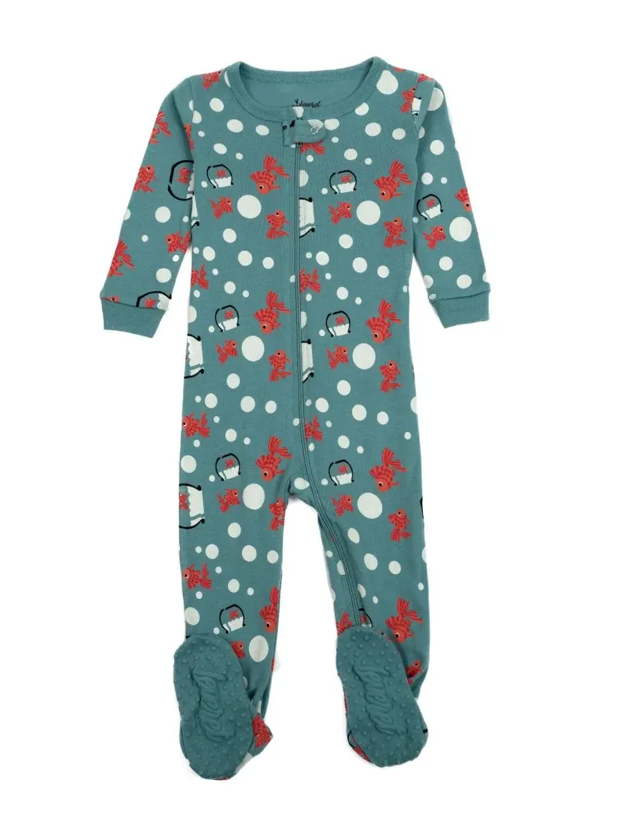 Боди-комбинезон с длинным рукавом, модель Sleep n Play Leveret — изображение 1 из 3, синий