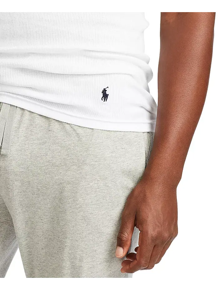 Мужские майки классического кроя, 3 шт Polo Ralph Lauren — изображение 2 из 7, белый