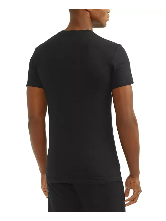 Мужские майки с V-образным вырезом Slim Fit, 3 шт Polo Ralph Lauren — изображение 2 из 4, черный
