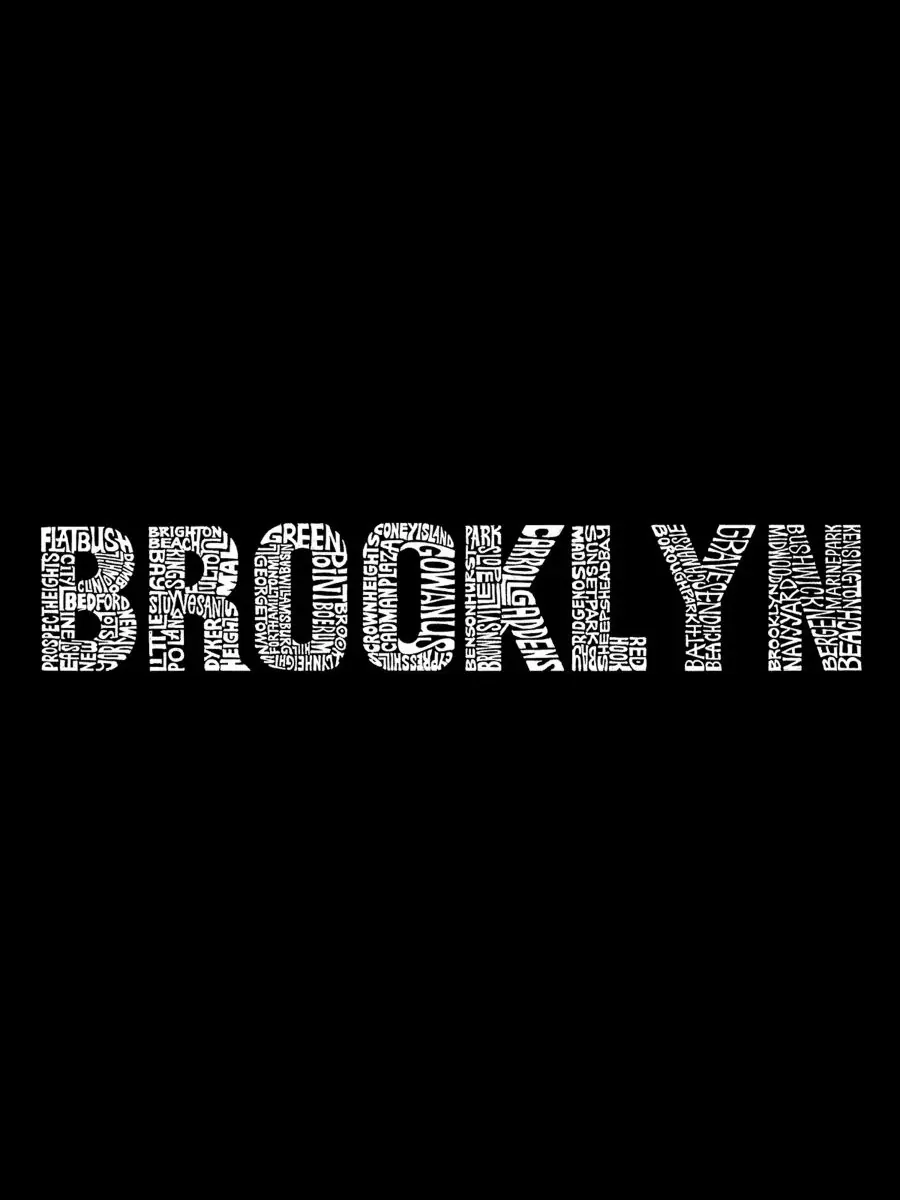 Мужская майка-безрукавка с принтом Brooklyn Vintage Graphic LA Pop Art — изображение 4 из 4, черный