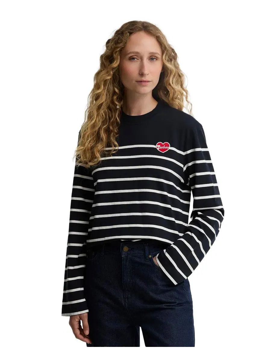 Лонгслив женский с длинным рукавом Barbour