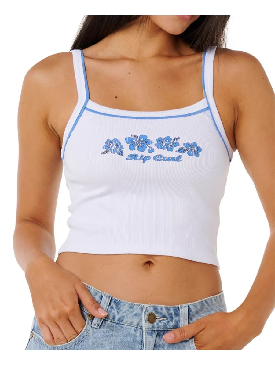 Женская памятная детская майка Rip Curl — изображение 2 из 4, белый