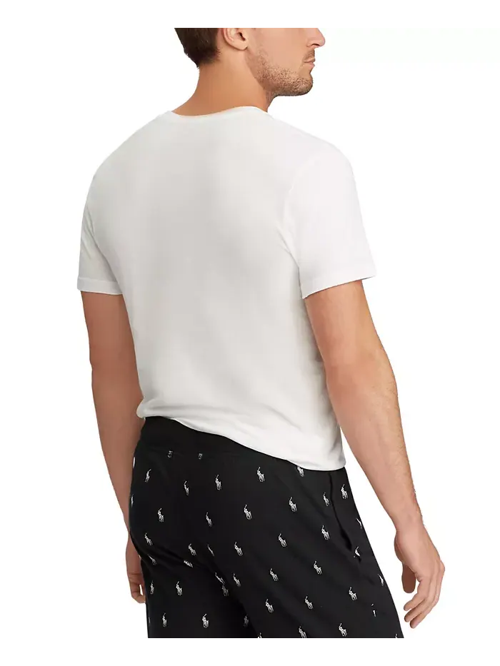 Мужские майки с V-образным вырезом Big and Tall, 3 шт Polo Ralph Lauren — изображение 4 из 4, черный