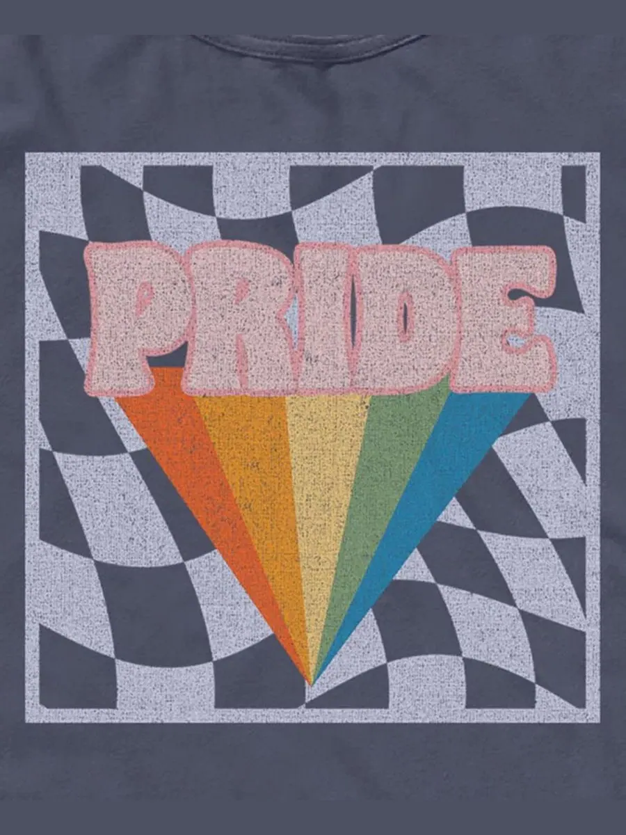 Мужская майка без рукавов Pride Checkers Design By Humans — изображение 3 из 3, темно-синий