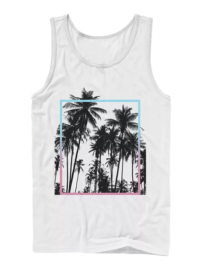 Мужская майка Paradise Palms Fifth Sun — изображение 1 из 3, белый
