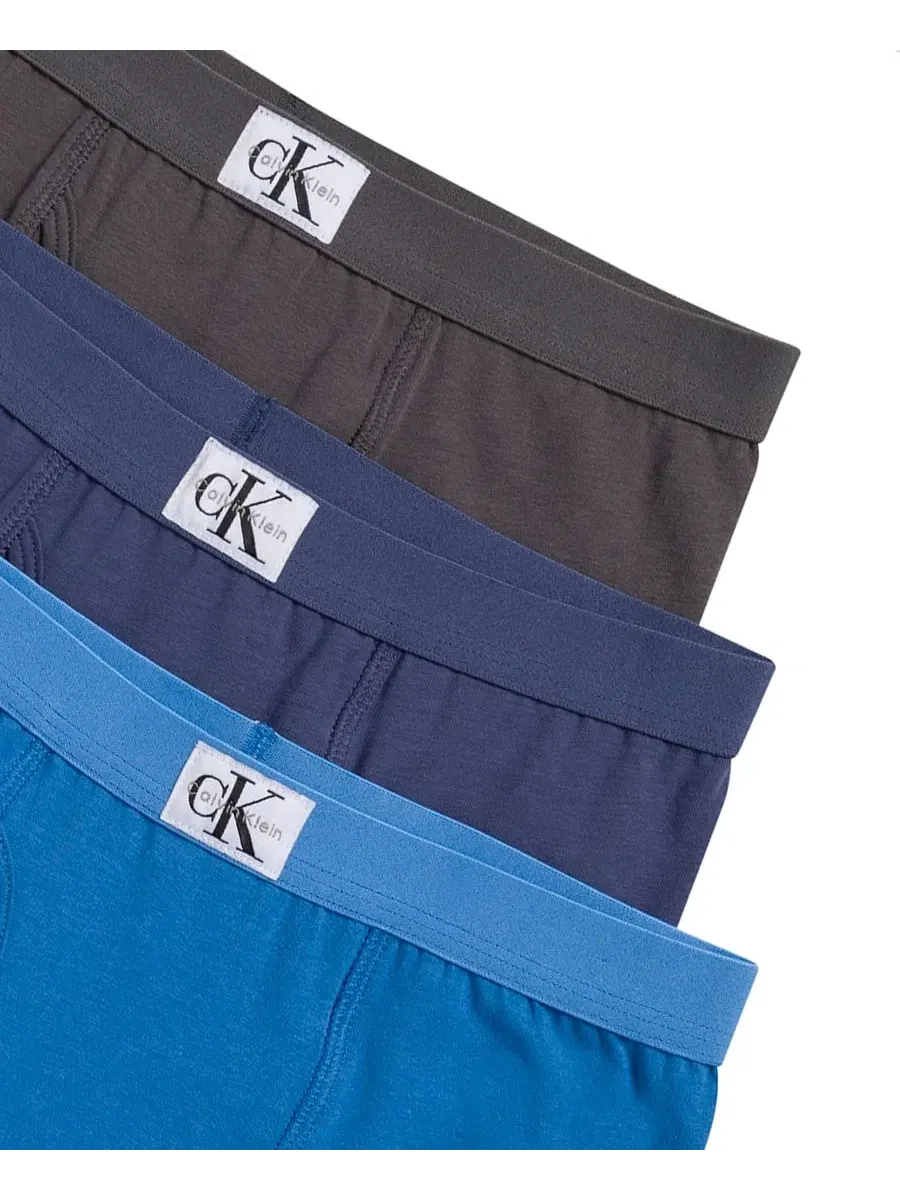 Комплект трусов-боксеров Calvin Klein — изображение 3 из 6, синий/синий