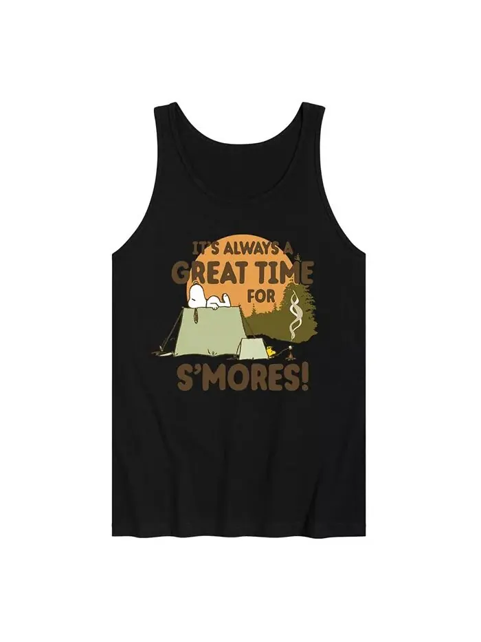 Майка мужская Peanuts S'mores AIRWAVES — изображение 1 из 2, черный