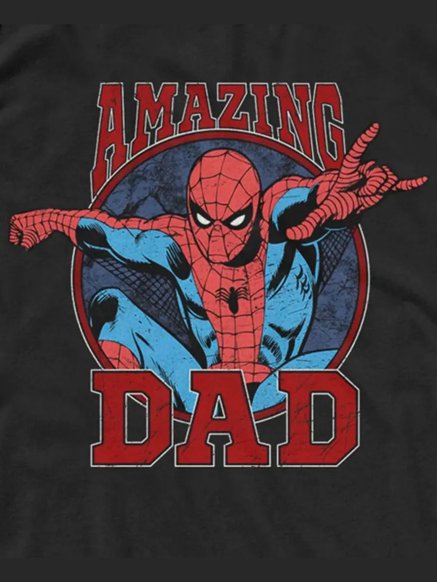 Мужская майка без рукавов "Amazing Dad" Fifth Sun — изображение 3 из 3, черный
