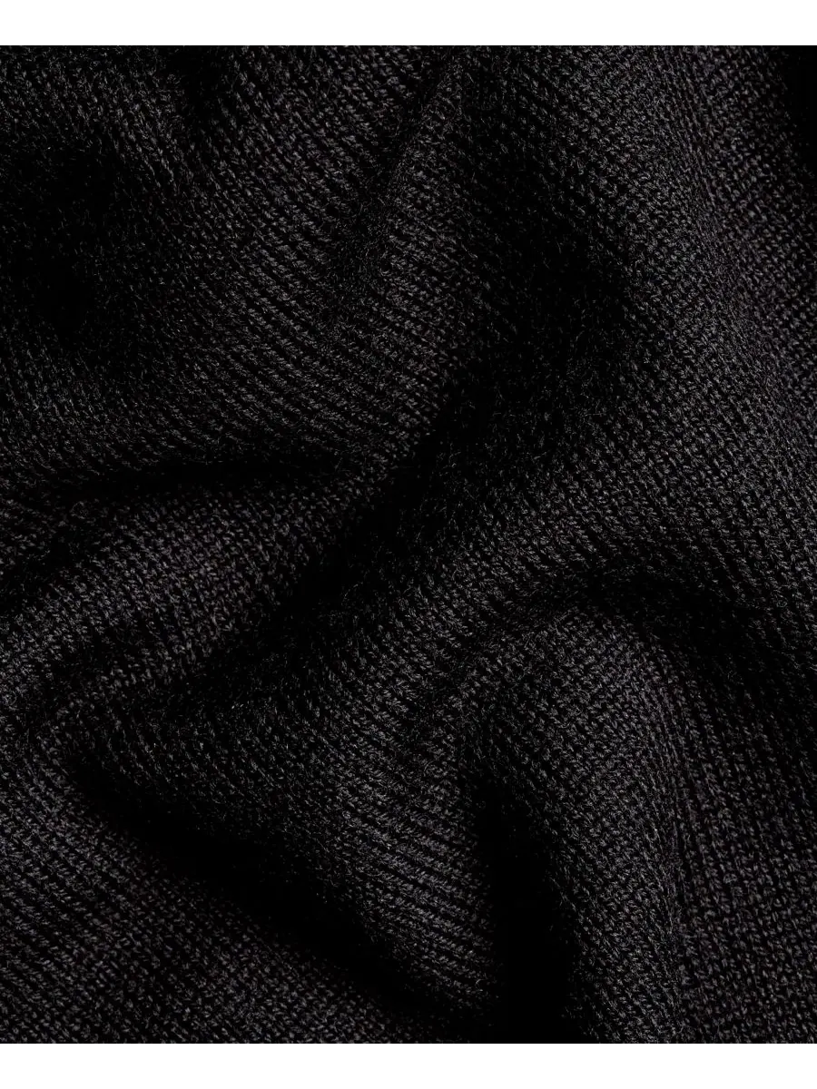 Свитер с шальным воротником Charles Tyrwhitt — изображение 5 из 5, черный
