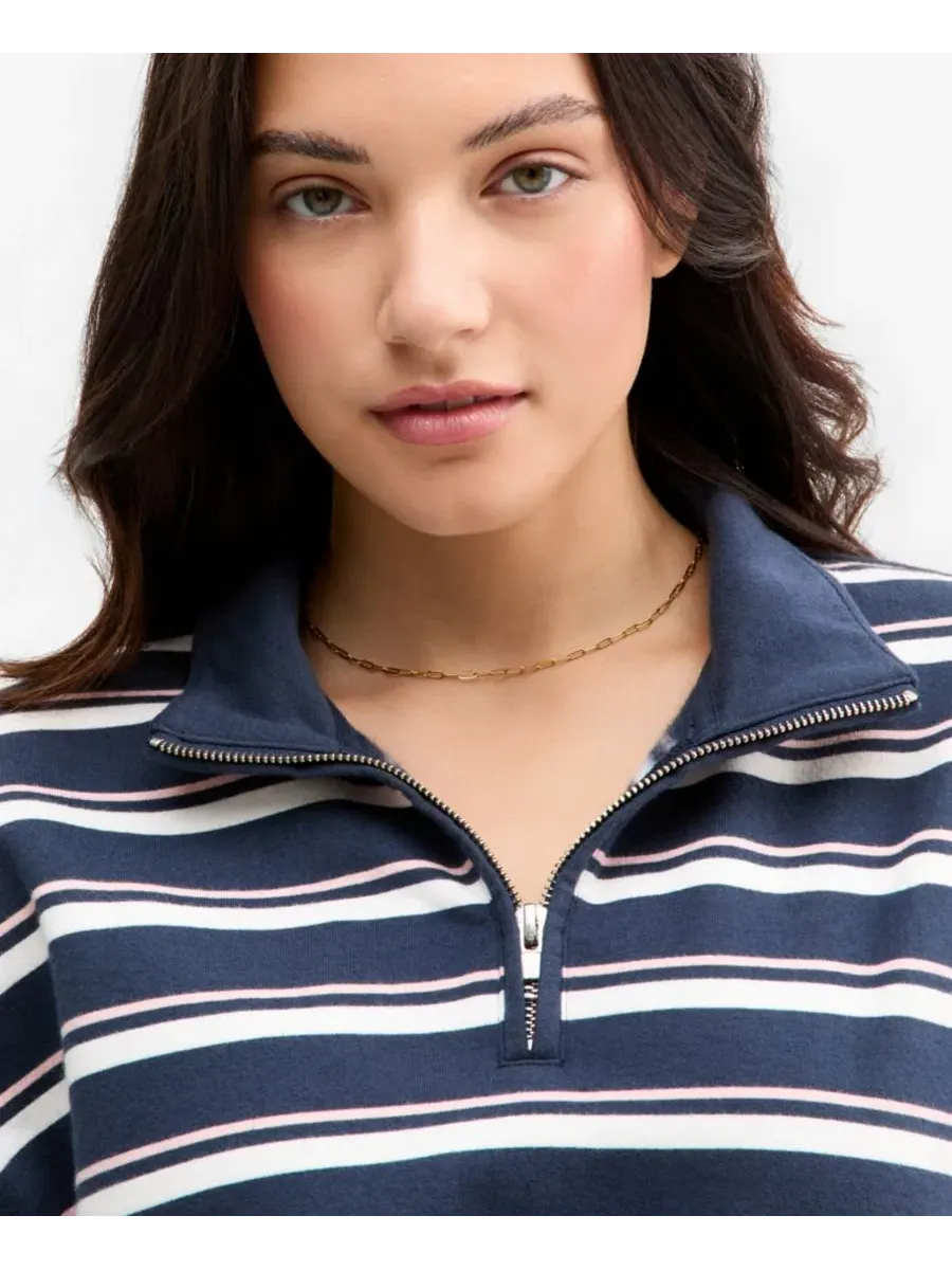Женский свитшот на молнии Cotton-Blend Everyday Levi's — изображение 3 из 4, темно-синий розовый