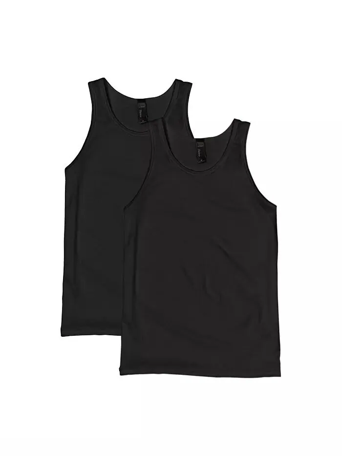 Мужская майка X-Temp Performance, упаковка из 2 штук Hanes — изображение 9 из 12, белый