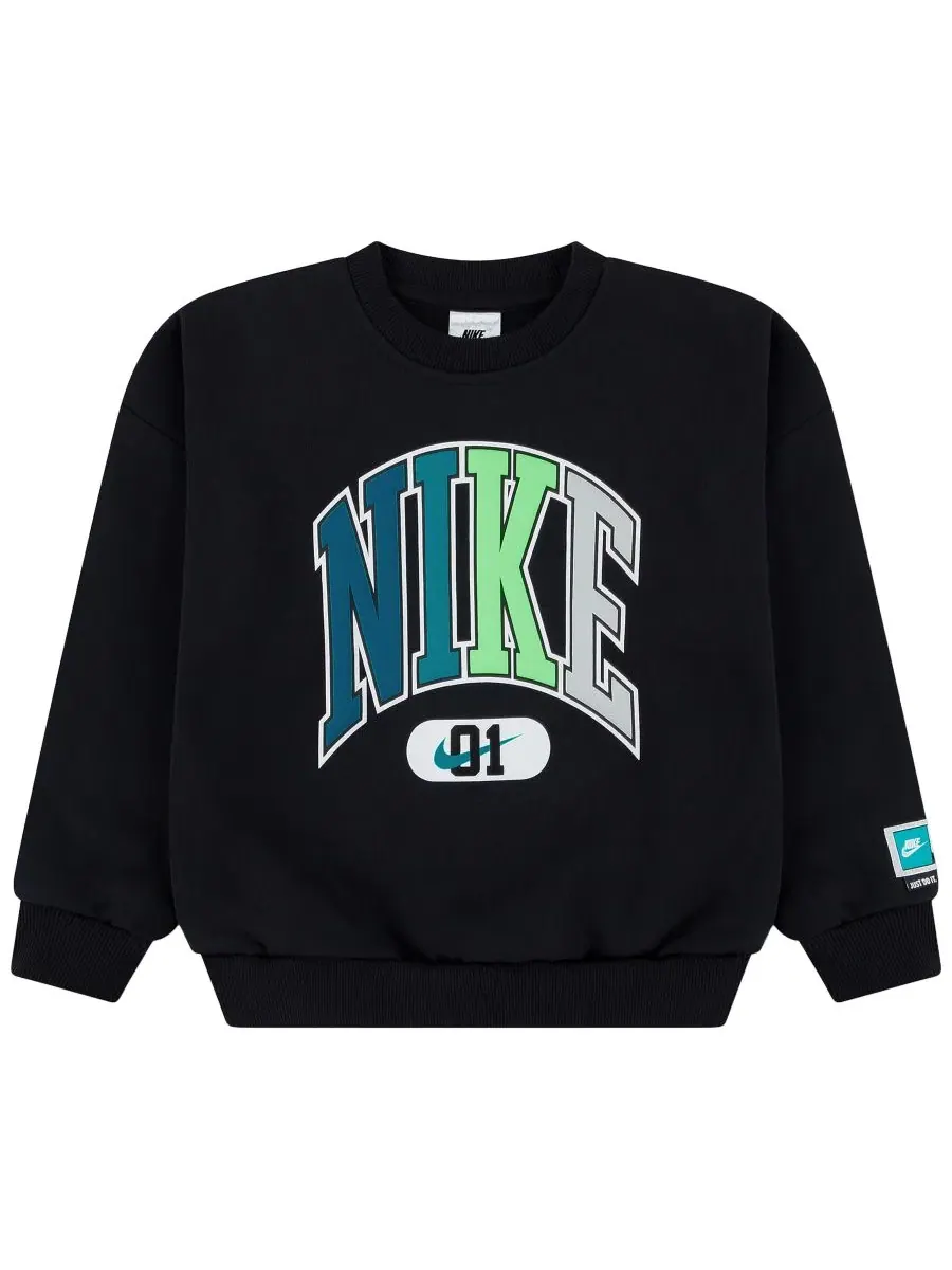 Свитшот с длинным рукавом Nike — изображение 1 из 4, черный