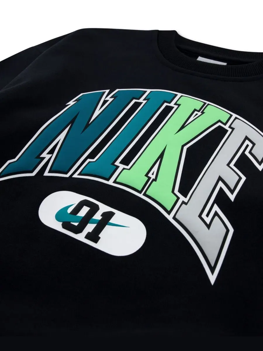 Свитшот с длинным рукавом Nike — изображение 3 из 4, черный