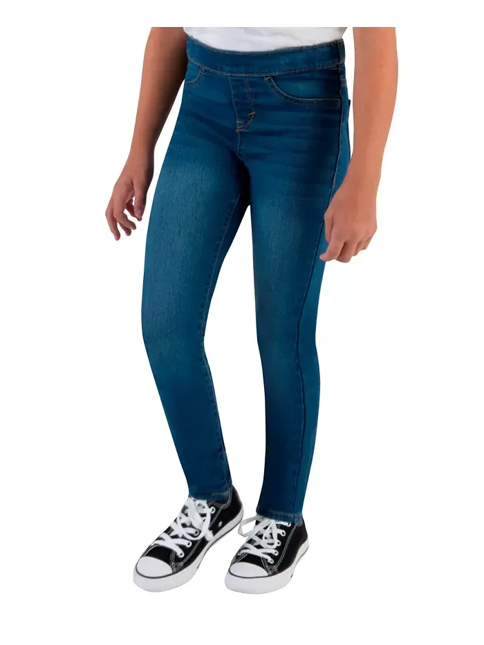 Джинсовые леггинсы Big Girls на резинке Levi's