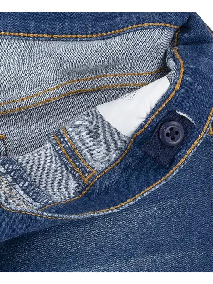 Джинсовые леггинсы Big Girls на резинке Levi's — изображение 7 из 7, синий