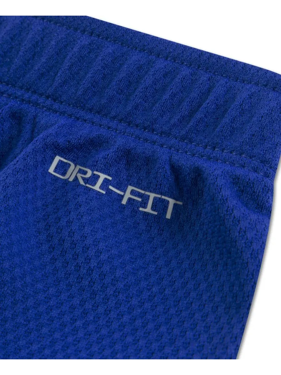 Детский комплект из футболки с коротким рукавом и шорт Dri-FIT с изображением бейсбольных — изображение 4 из 5, серый
