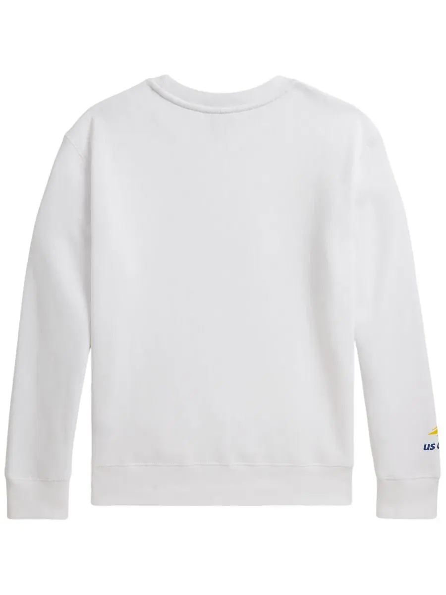 Свитшот с длинным рукавом Polo Bear US Open Polo Ralph Lauren — изображение 2 из 3, белый