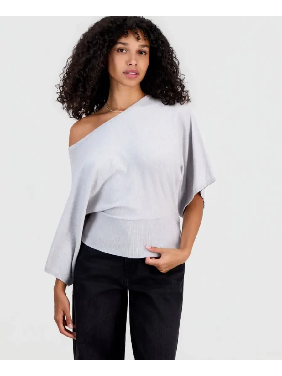 Свитер с широким рукавом Slouchy Wide-Sleeve Hooked Up by IOT