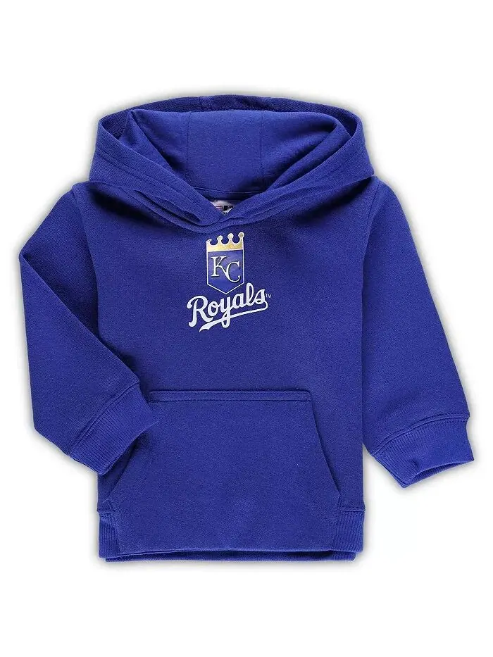 Толстовка с капюшоном из флиса с логотипом Royal Kansas City Royals Team Primary для мальчиков и — изображение 1 из 1