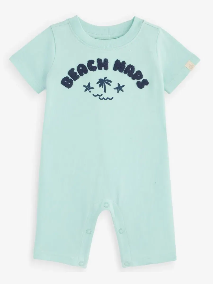 Боди-комбинезон Beach Naps First Impressions — изображение 1 из 3, зеленый