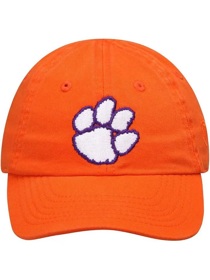 Регулируемая шапка для новорожденных оранжевого цвета Clemson Tigers Mini Me Top of the World — изображение 2 из 3, оранжевый