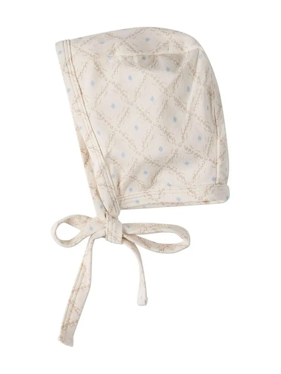 Шапочка с принтом Harlequin Diamond All Over Print MeMoi — изображение 1 из 3, синий