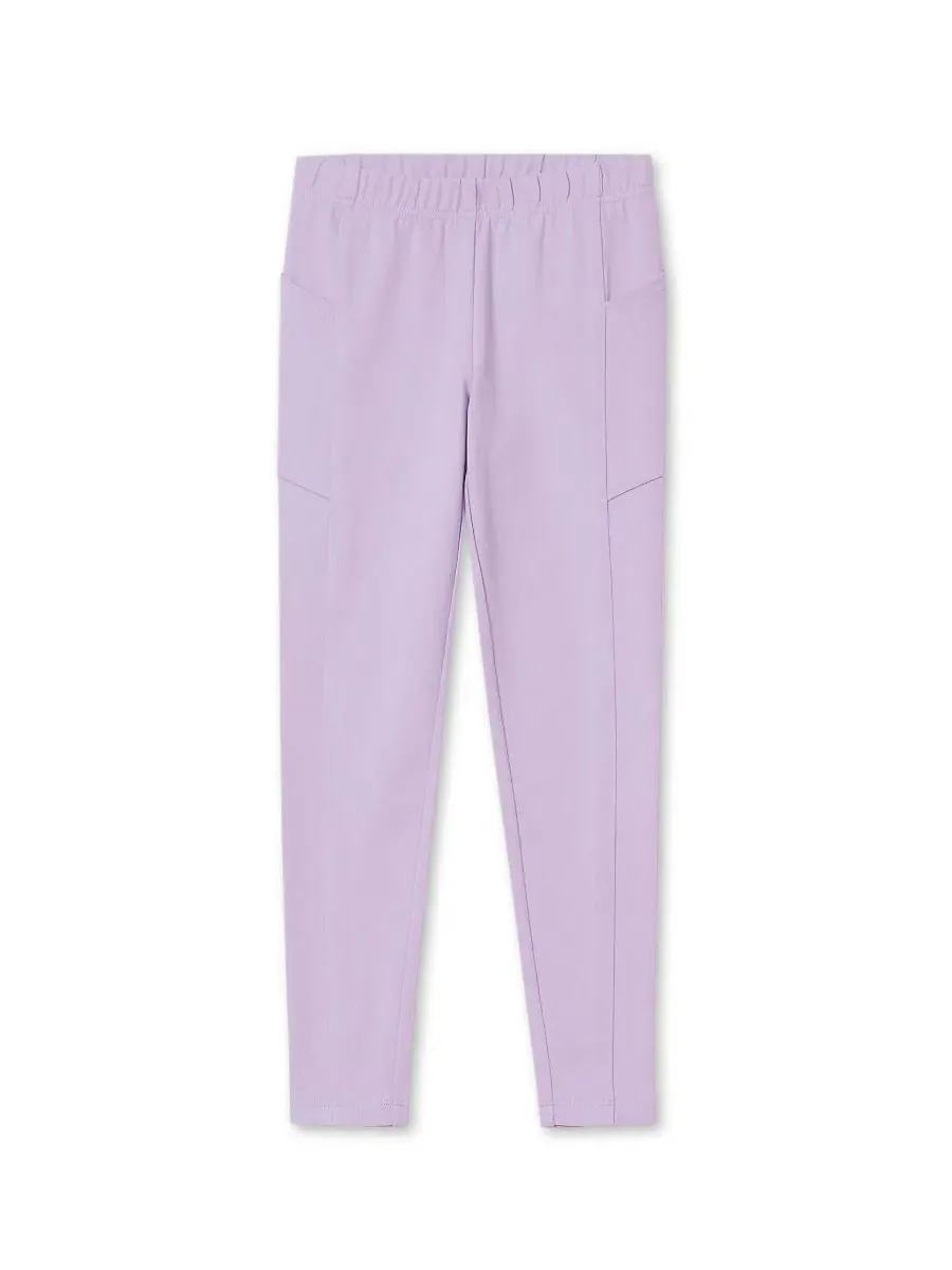 Леггинсы детские с усиленной тканью и карманами Tough Cotton Ankle Legging with Pockets Lands' End