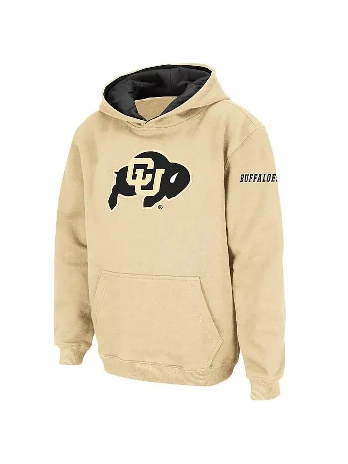 Золотистый пуловер с большим логотипом Big Boys Colorado Buffaloes Colosseum — изображение 1 из 1, золото