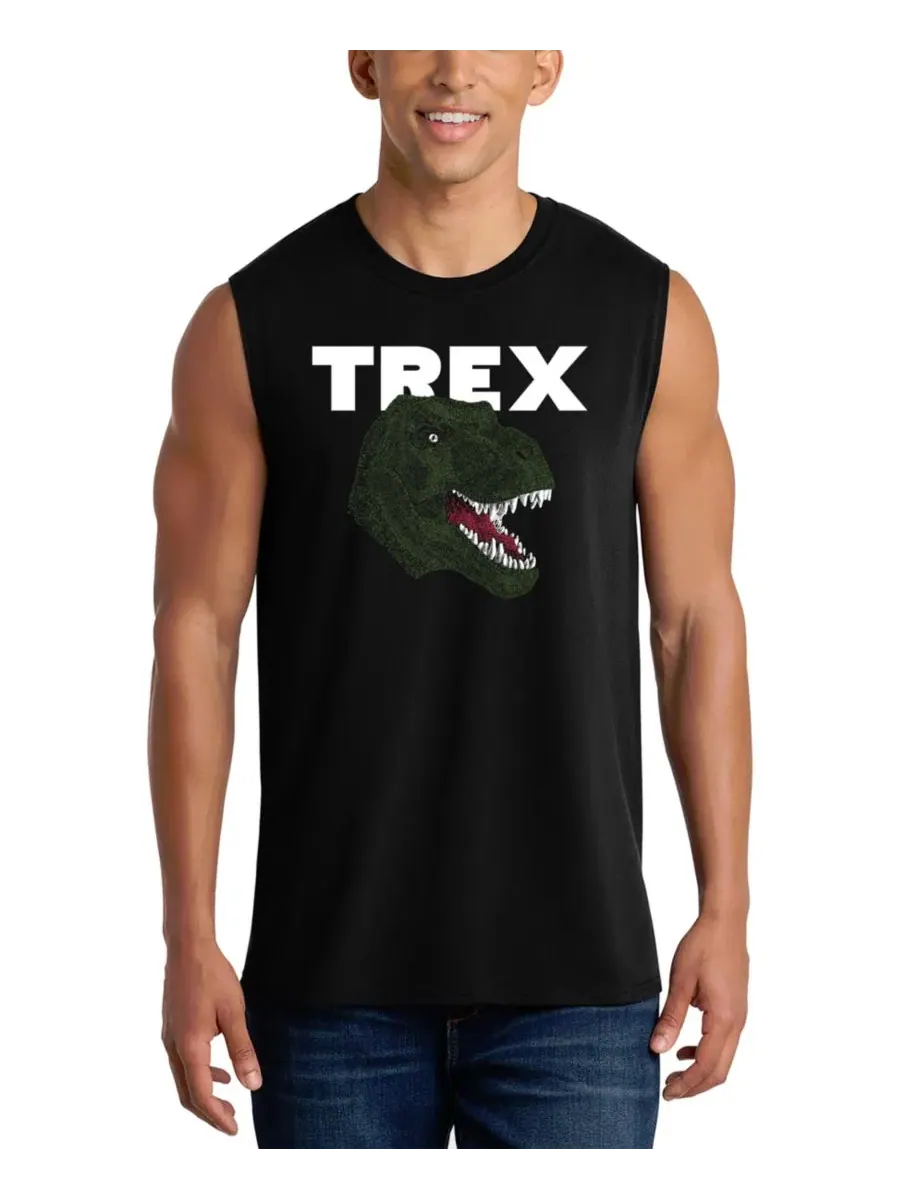 Майка с принтом T-Rex LA Pop Art — изображение 1 из 4, черный