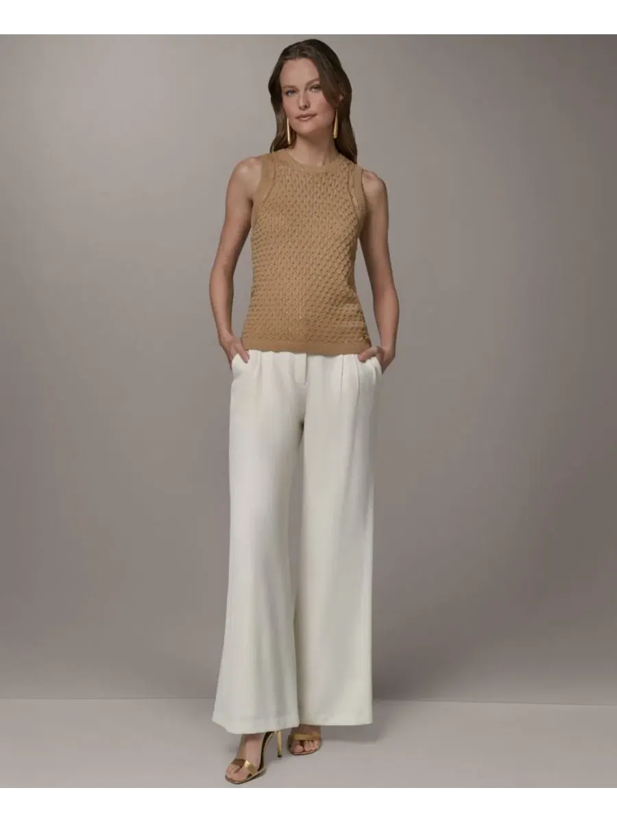 Женский топ без рукавов с круглым вырезом Donna Karan New York — изображение 2 из 8, олененок