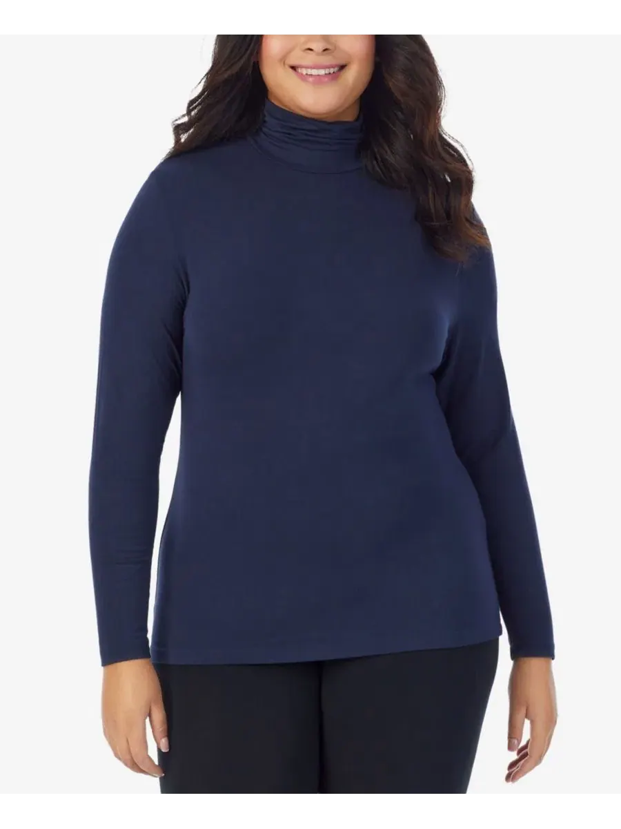 Водолазка с длинным рукавом Cuddl Duds — изображение 1 из 1, темно-синий