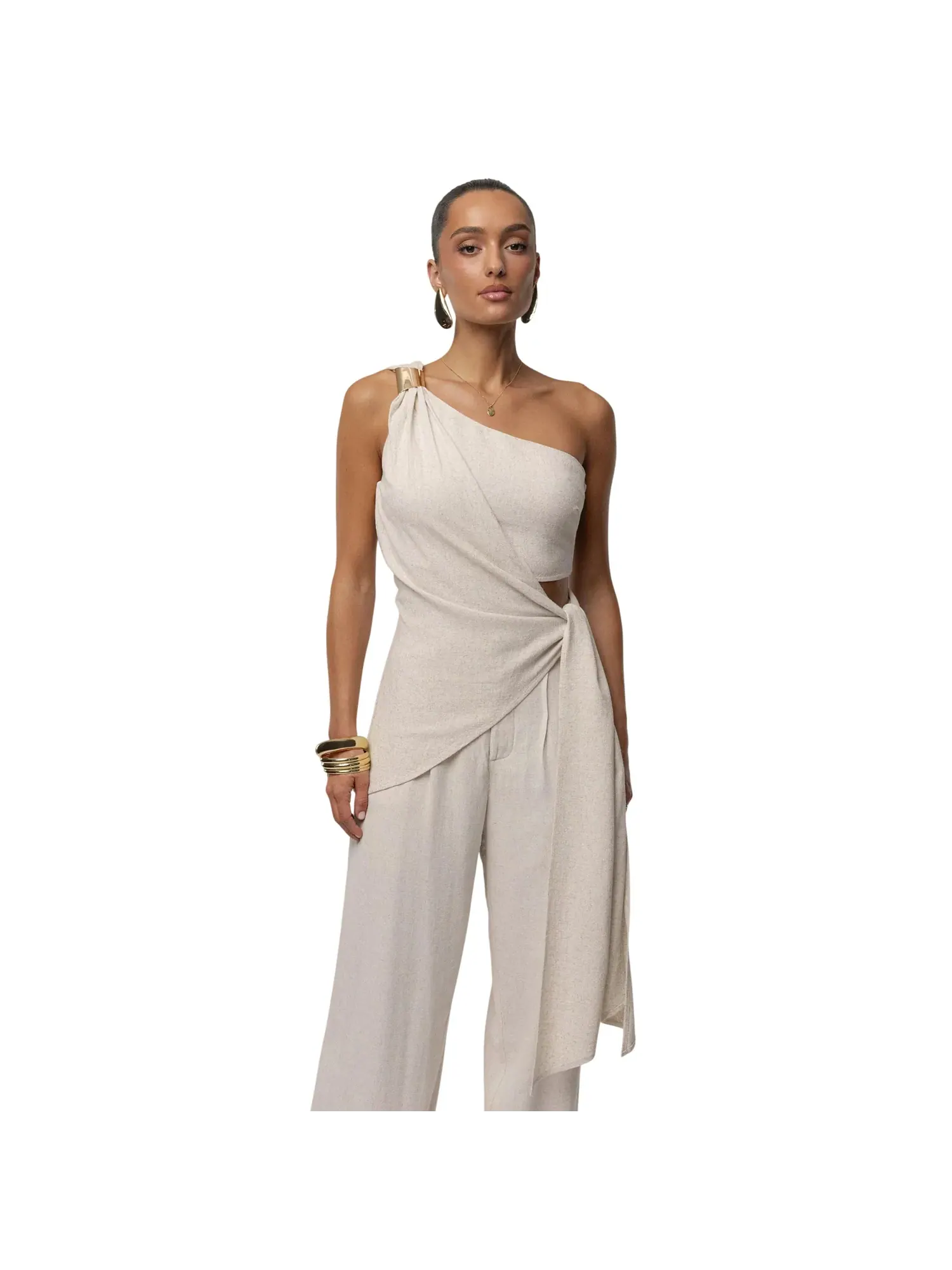 Топ Jluxlabel Palmera One Shoulder