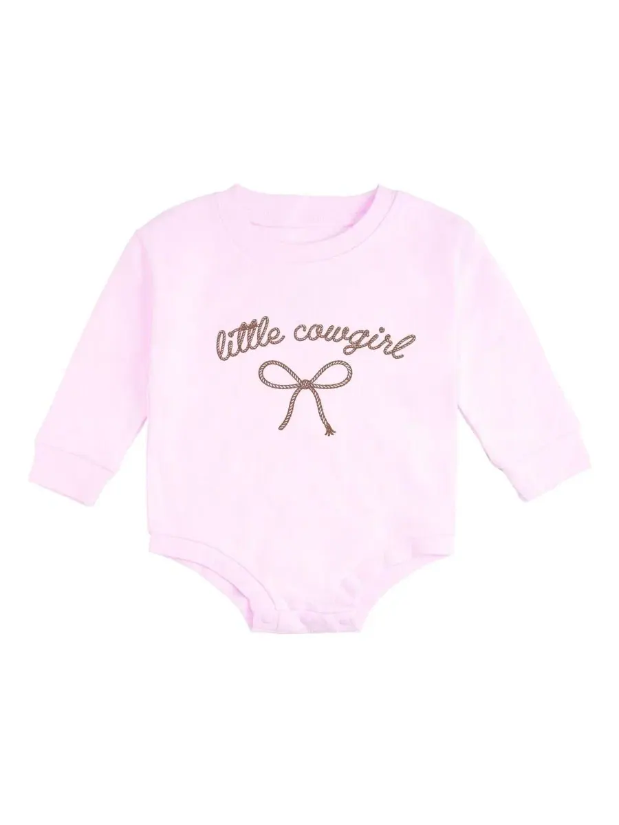 Боди-комбинезон с длинным рукавом Little Cowgirl Western Sweet Wink