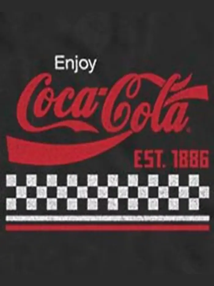 Мужская майка в полоску Coke Checker Fifth Sun — изображение 3 из 3, черный