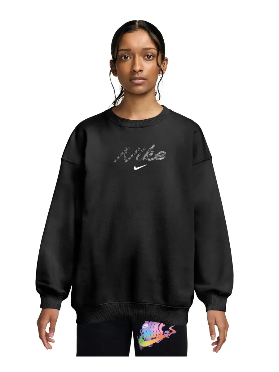 Свитшот оверсайз с длинным рукавом Nike