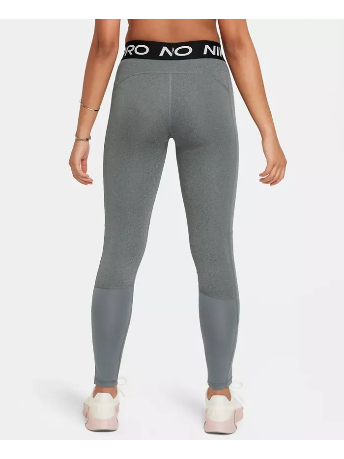 Большие девочки Pro Dri-FIT леггинсы Nike — изображение 6 из 7, серый