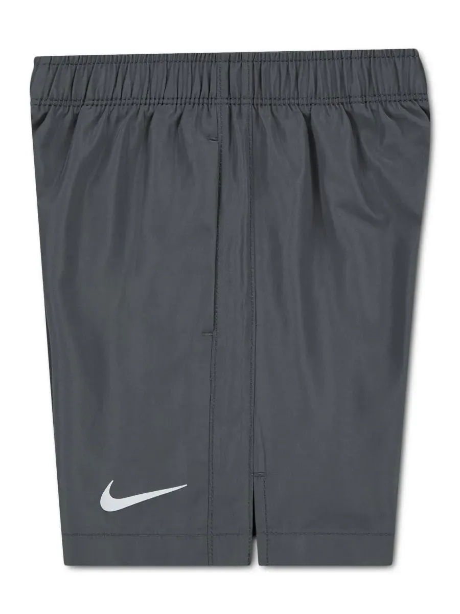 Детский комплект для мальчиков (2T-4T): футболка и тканые шорты, 2 предмета Nike — изображение 3 из 4, серый