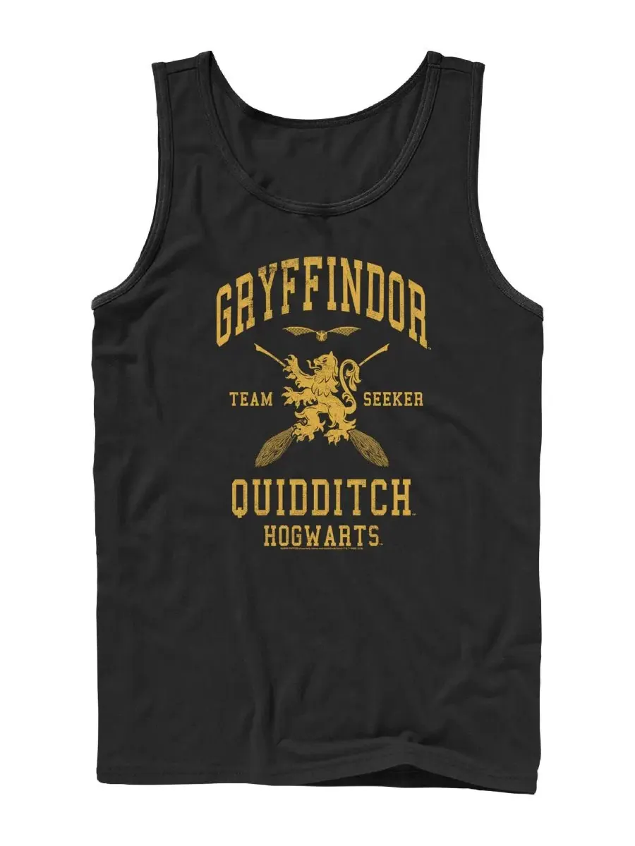 Майка-безрукавка с принтом Gryffindor Quidditch Seeker Hogwarts Fifth Sun — изображение 1 из 3, черный