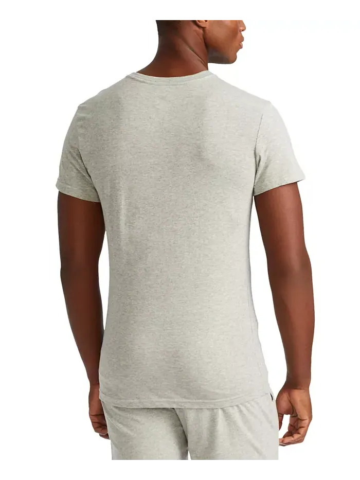 Мужская майка-борцовка Slim Fit, 3 шт Polo Ralph Lauren — изображение 2 из 9, черный